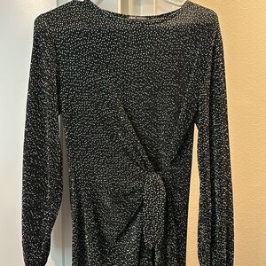 Light weight Zara polka dot midi dress